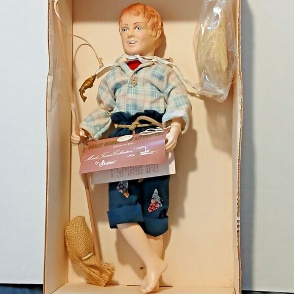 Vintage Effanbee Doll, 7632 Huckleberry Finn - Picture 1 of 12